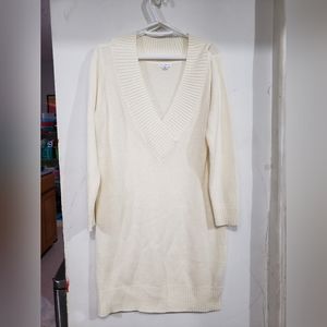 Cream sweater dress, size M, Jacqueline  de Yong